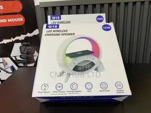 Q18 Led Wireless Charging Speaker