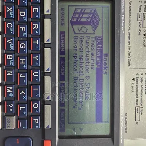 Electronic Webster Dictionary, Thesaurus Etc