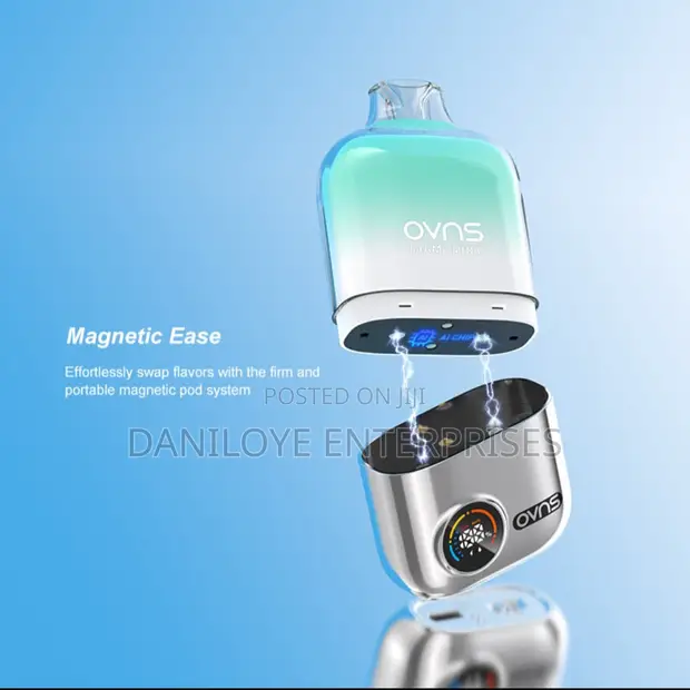 Replaceable Pod Vape Spearmint 12000puffs for sale - Daniloye Enterprises   Price:  35,000 on Jiji.ng [Apapa]