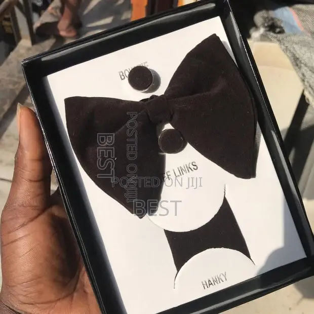 Suede Butterfly Bow Tie for Wedding and Occasions