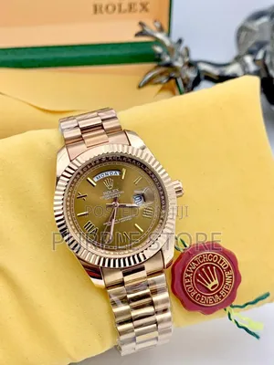 Men's Rolex Full-Date-Rosegold