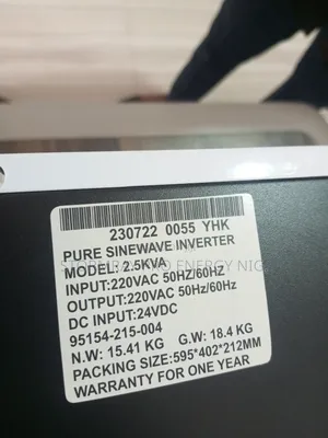 Yohako 2.5kva Inverter