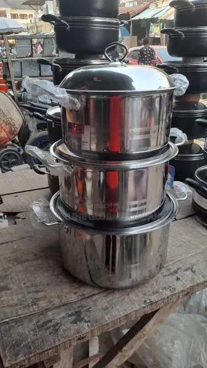 3 Set of Pot for Homes/ Restaurants Get From Powerline