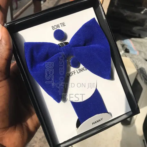 Suede Butterfly Bow Tie for Wedding and Occasions