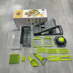 16in1 Vegetable Slicer With Skin Peeler