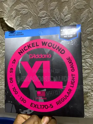 D'addario Strings For Bass Guitar