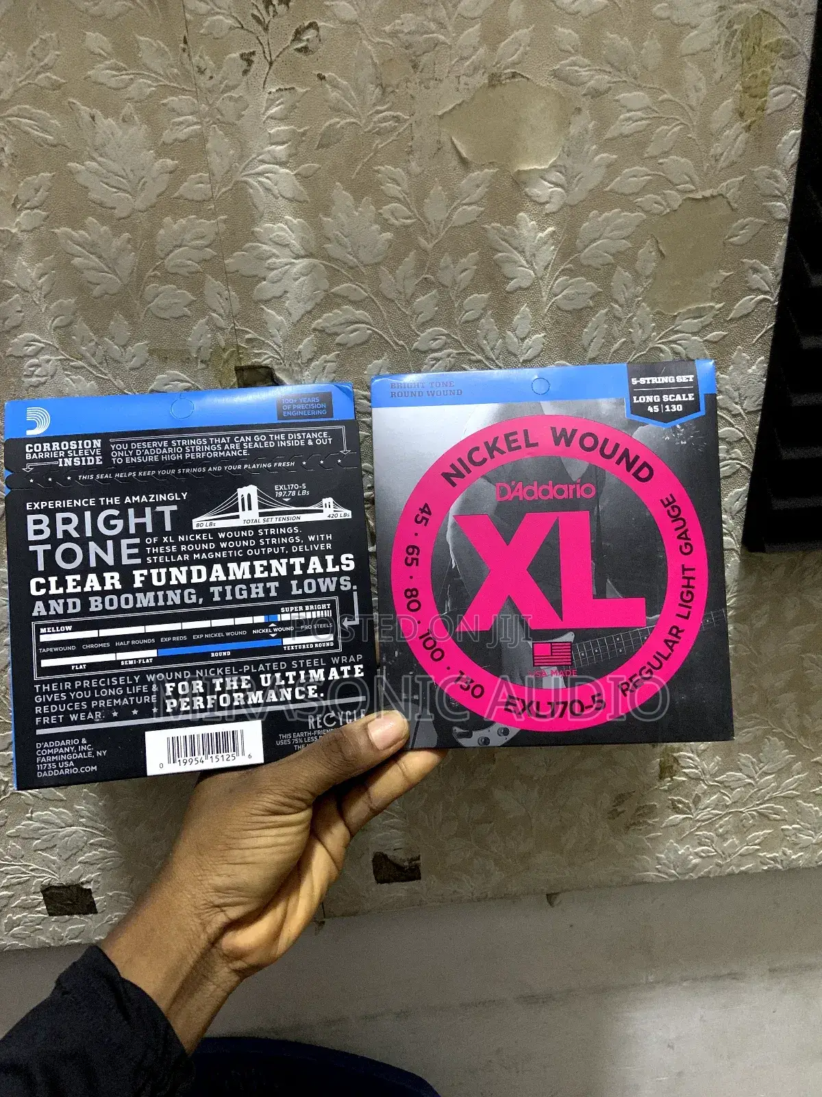 D'addario Strings For Bass Guitar