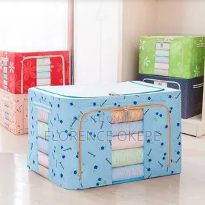 Laundry/Mobile Wardrobe Box (Dual Zip Openings