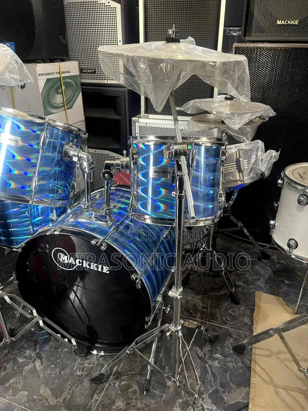 Mackkie 5 Set Drum With Complete Accessories
