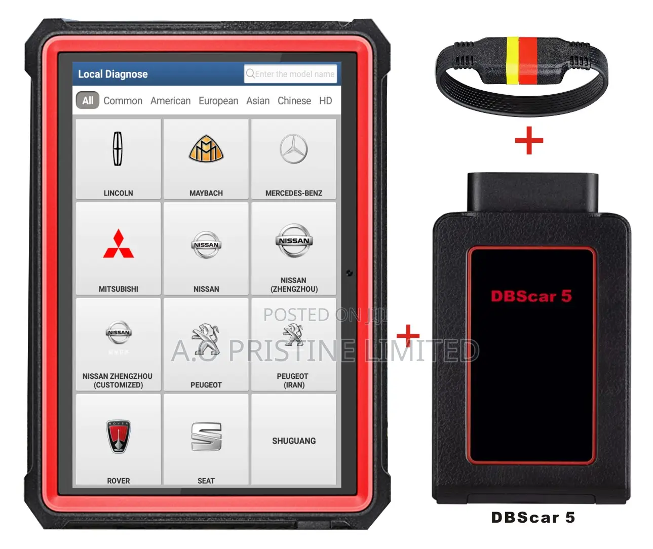 Dbscar 5 With Android Tablet for Diagzone Pro