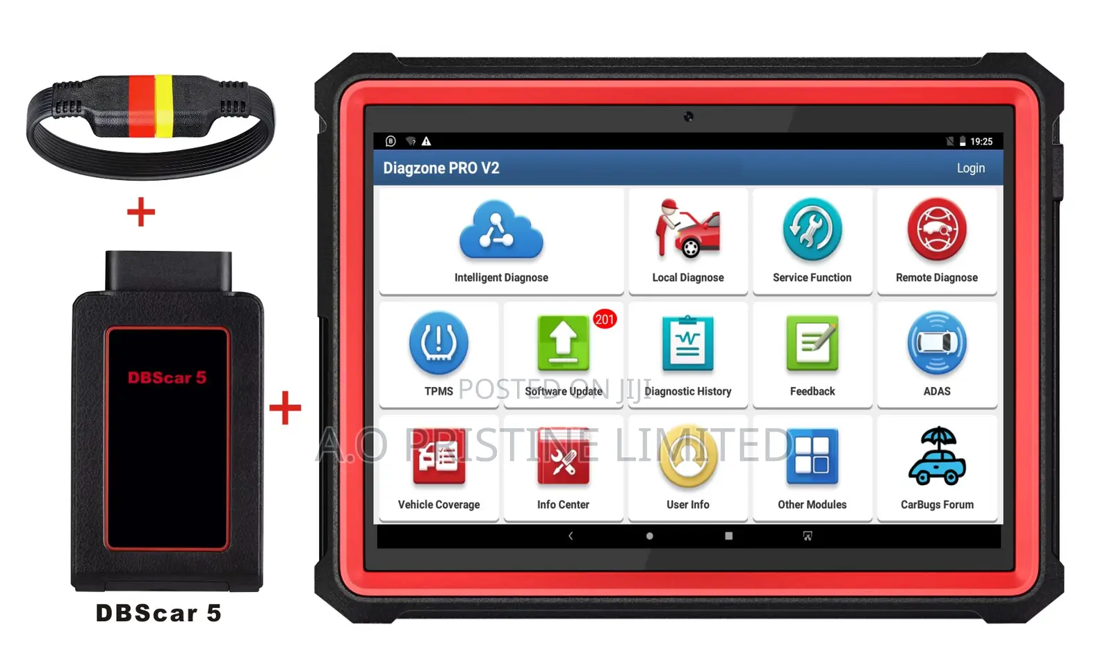 Dbscar 5 With Android Tablet for Diagzone Pro