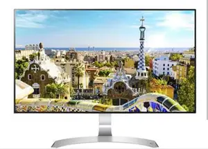 Lg 27" Ips Full Hd Led Flat Silver, White Computer Hdmi Monitor