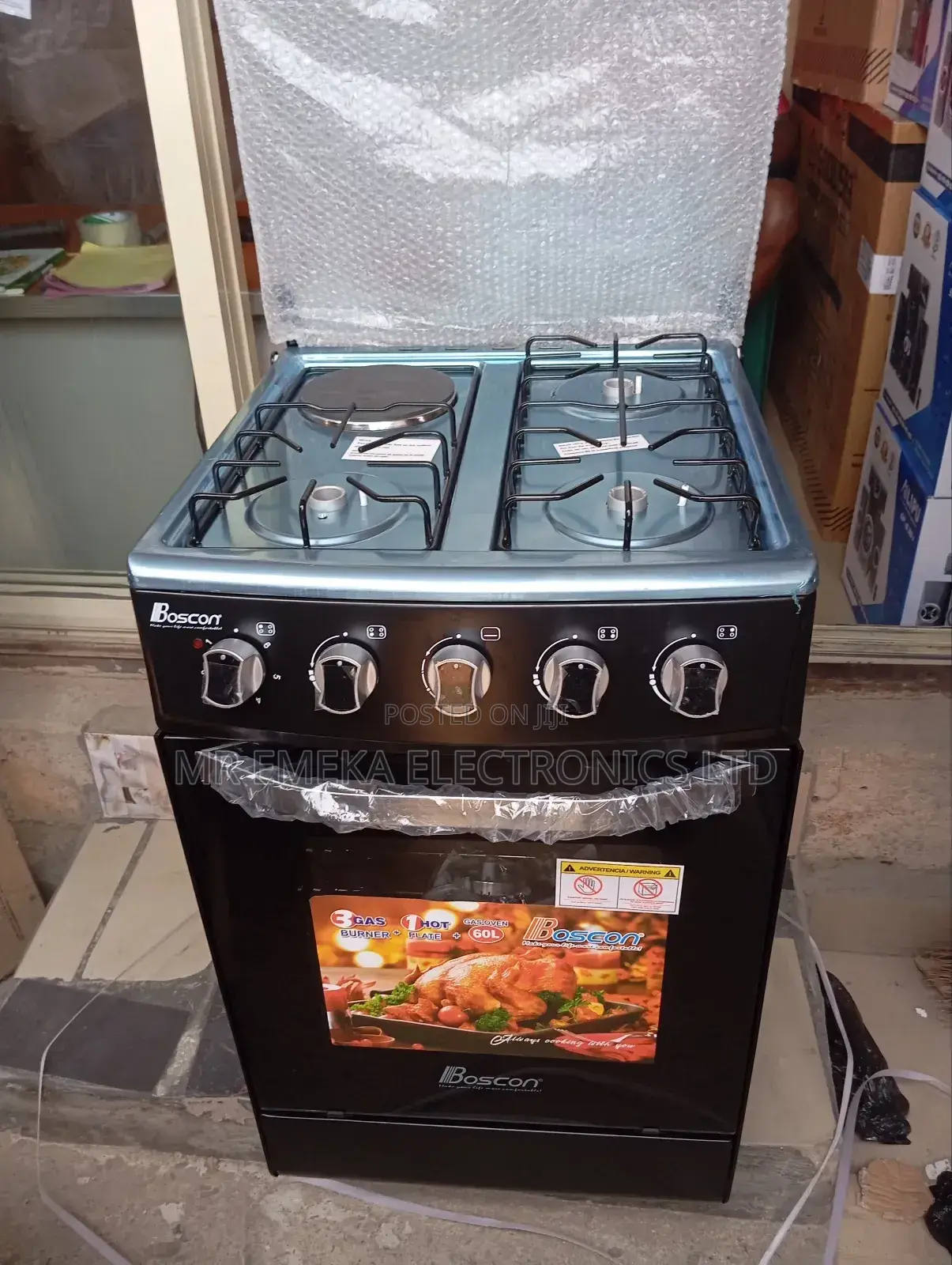Boscon Gas Cooker Automatic