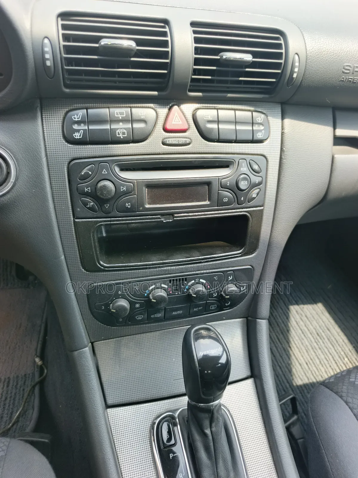Mercedes-Benz C200 2001 Blue