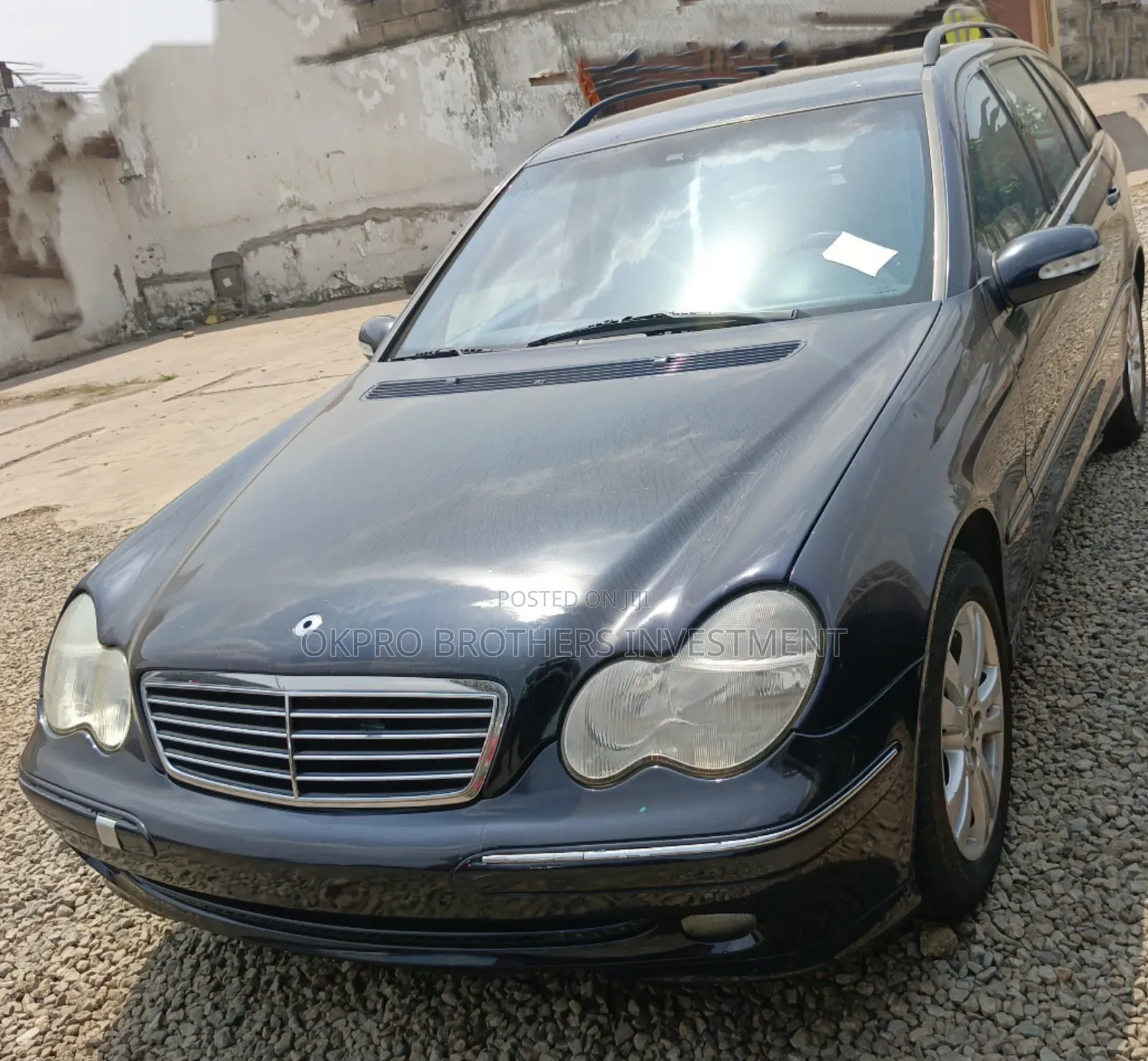 Mercedes-Benz C200 2001 Blue