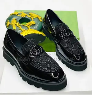 Glossy Shinning Black Shoe
