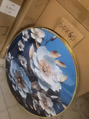 Natural Flowers Ornamental Frame 60x60cm