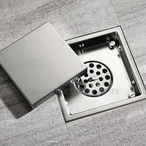 100mm Square Tiles Insert Floor Drain