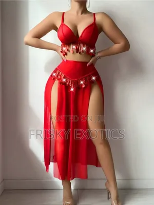 Quality Brallet Top With Long Double Slit Skirt