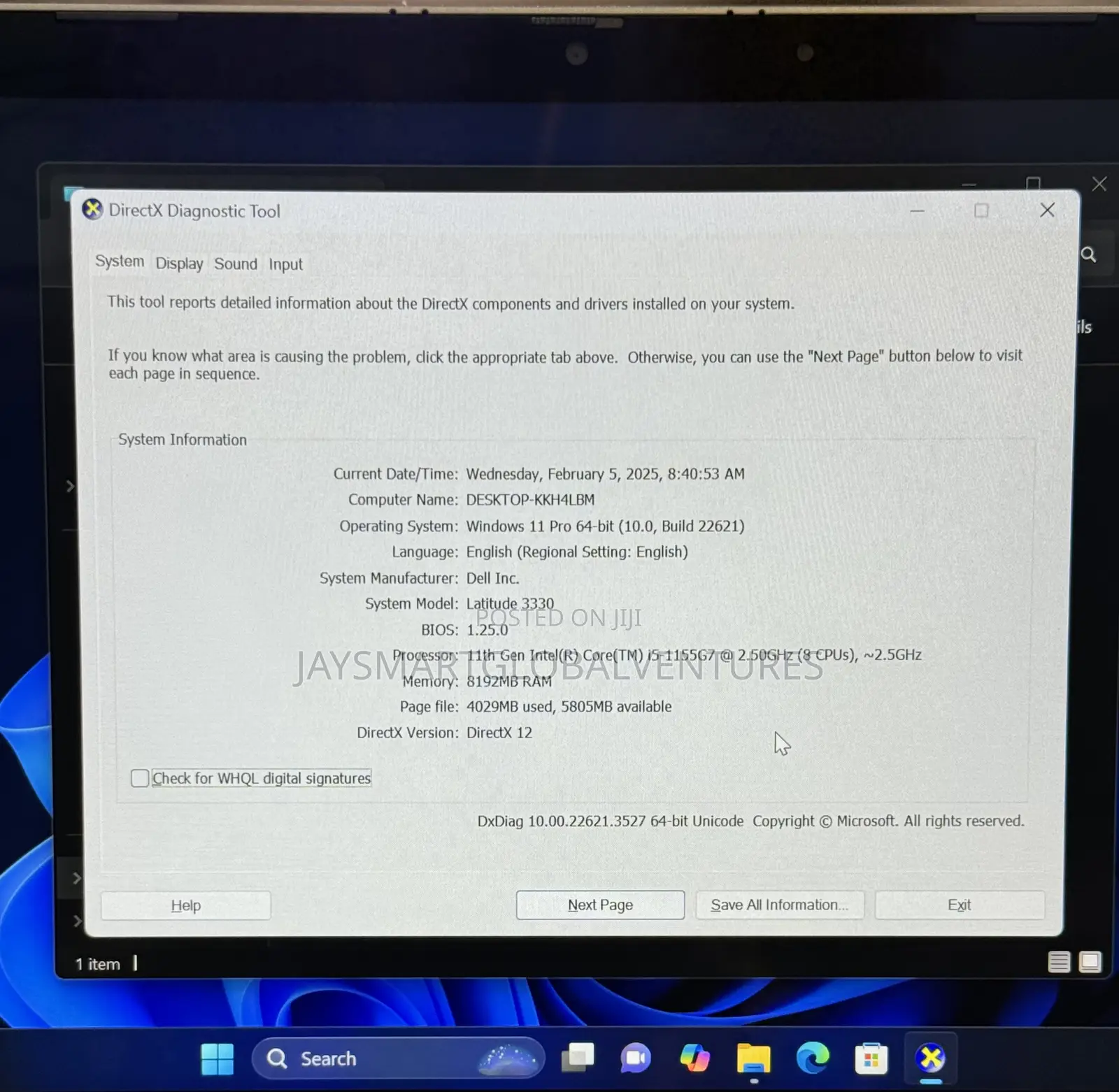 Laptop Dell Latitude 3330 8GB Intel Core i5 SSD 256GB