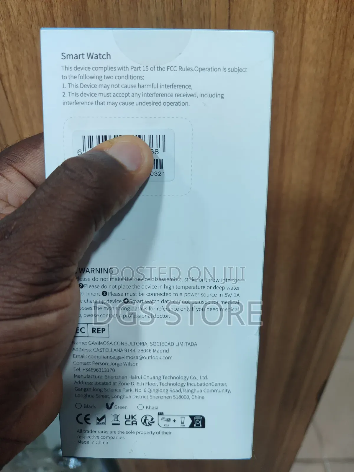 Black View W50 Pro Smart Watch