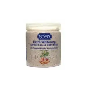 Eden Extra Whitening Apricot Scrub for Face and Body