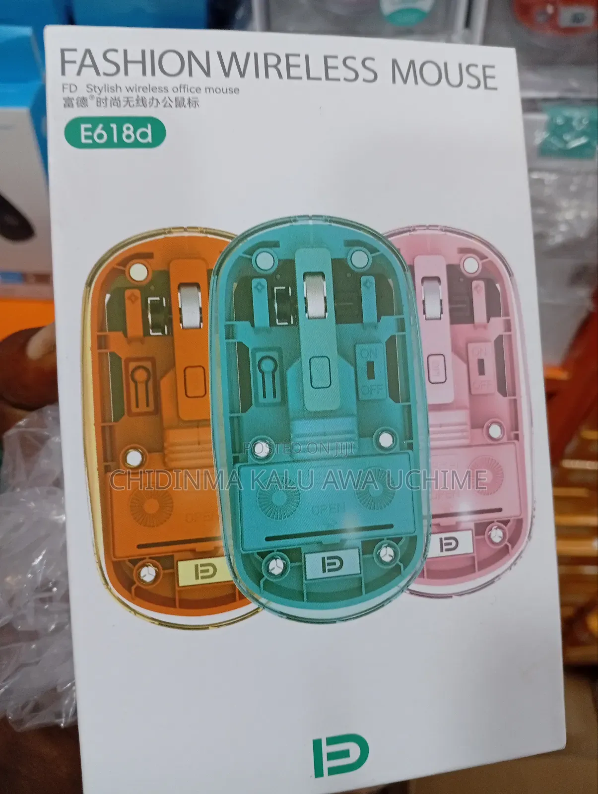 Fashion Wireless Mouse E618D