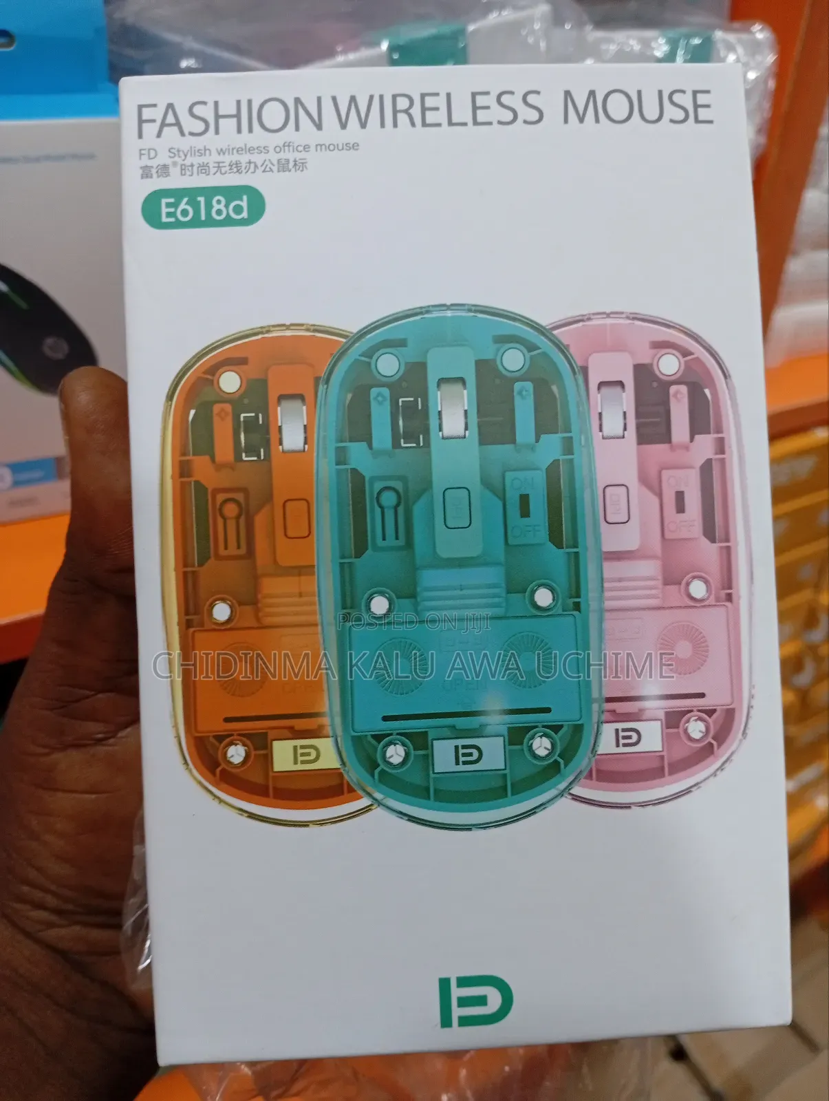 Fashion Wireless Mouse E618D