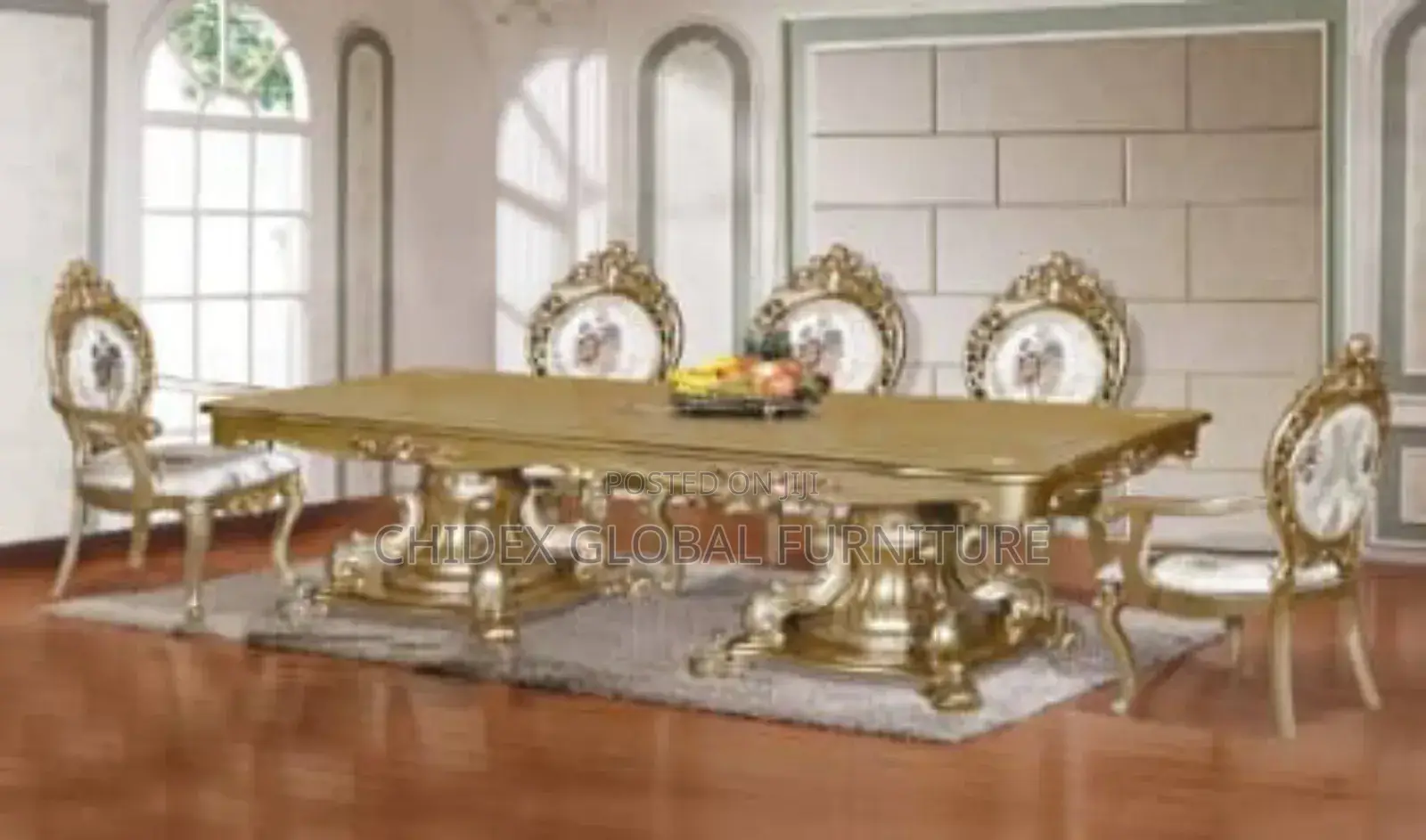 Adjustable Wooden Royal Dining Table