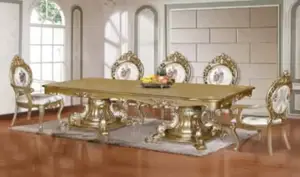 Adjustable Wooden Royal Dining Table