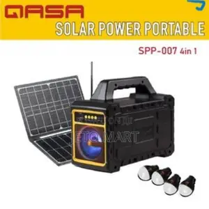 Qasa SPP-007 4 In1 Solar Power FM Mp3 Player Bluetooth
