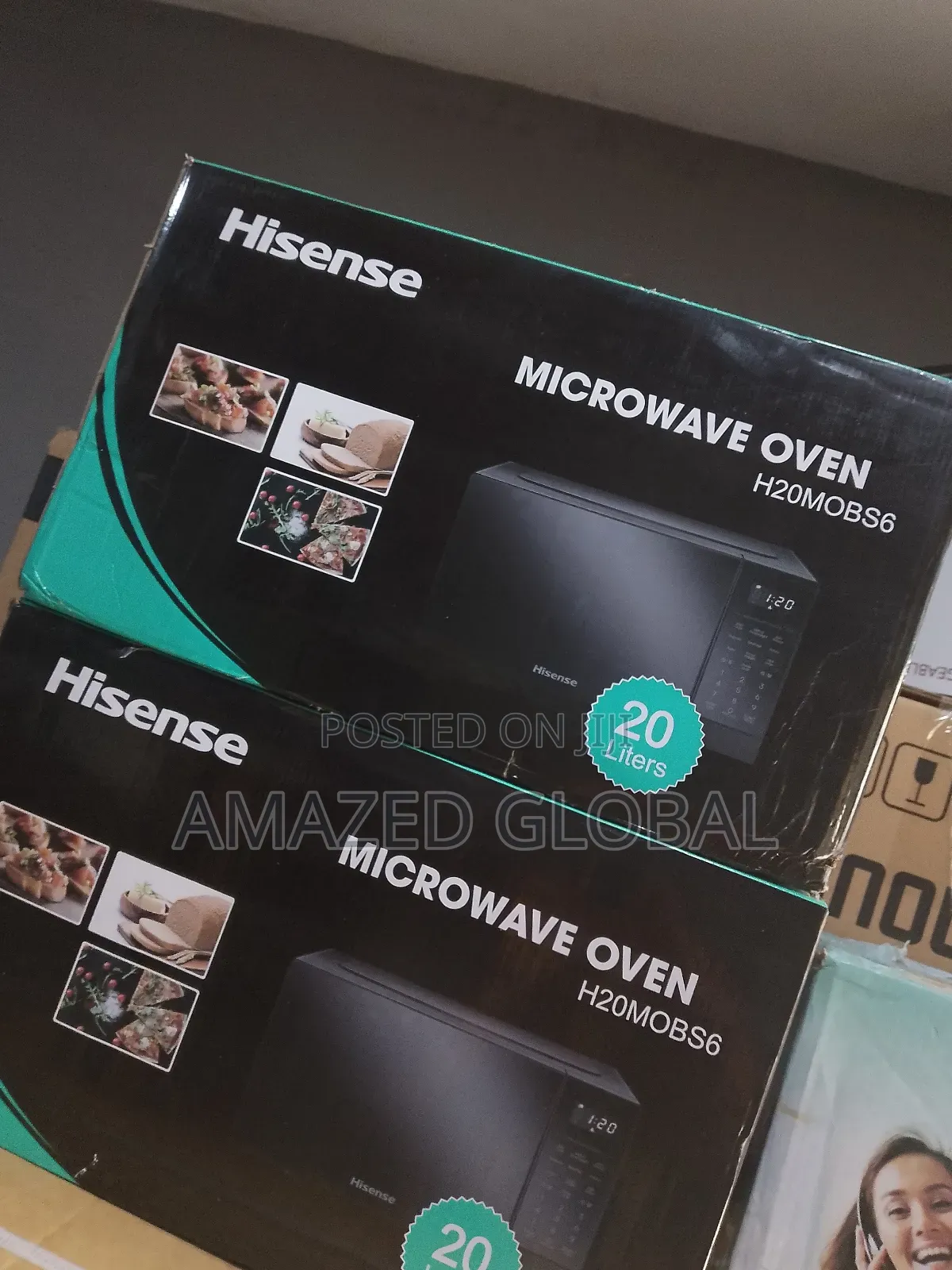 Hisense 20L Microwave Oven "H20mobs6"