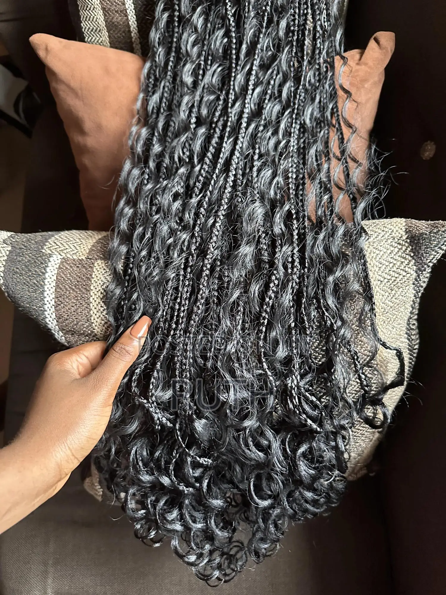 Braided Boho Ponytail Wig