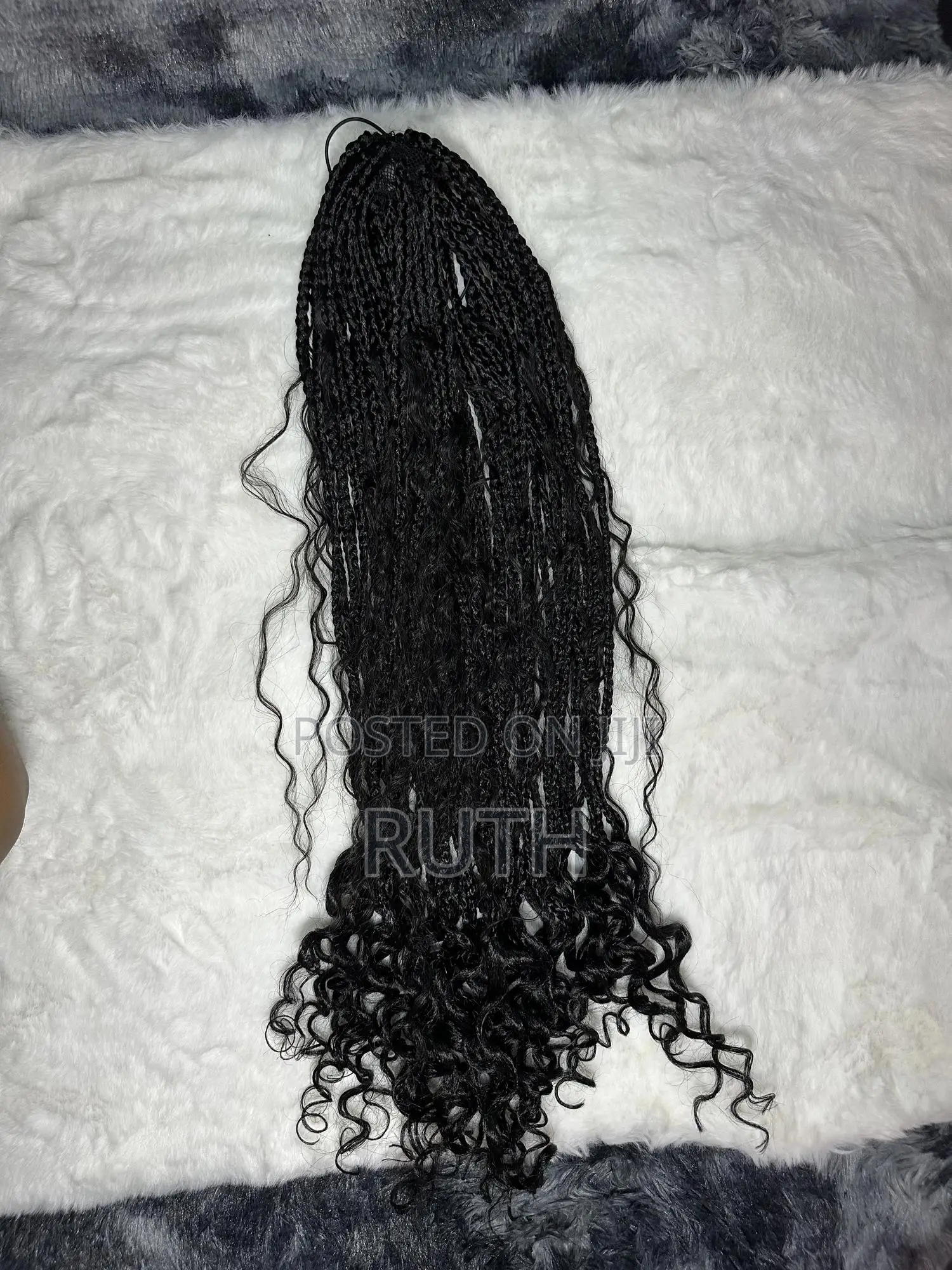 Braided Boho Ponytail Wig