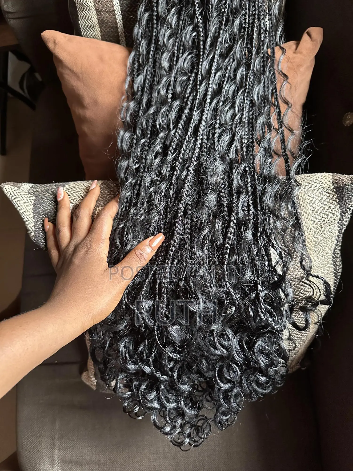 Braided Boho Ponytail Wig