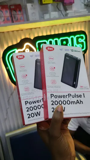 Itel 20,000mah Powerbank