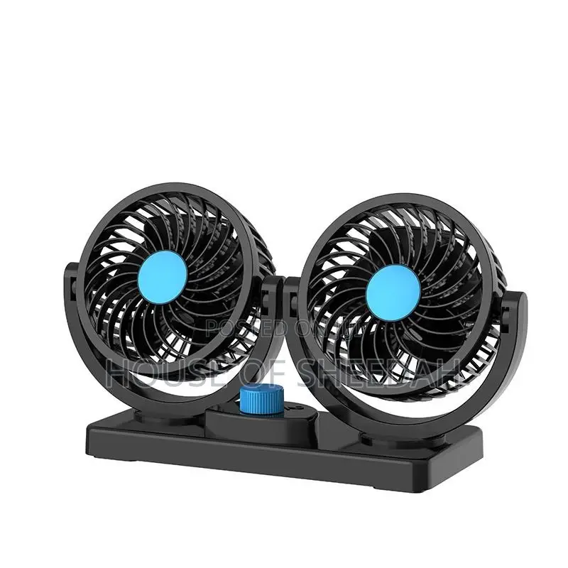 Dual Head Dashboard Fan