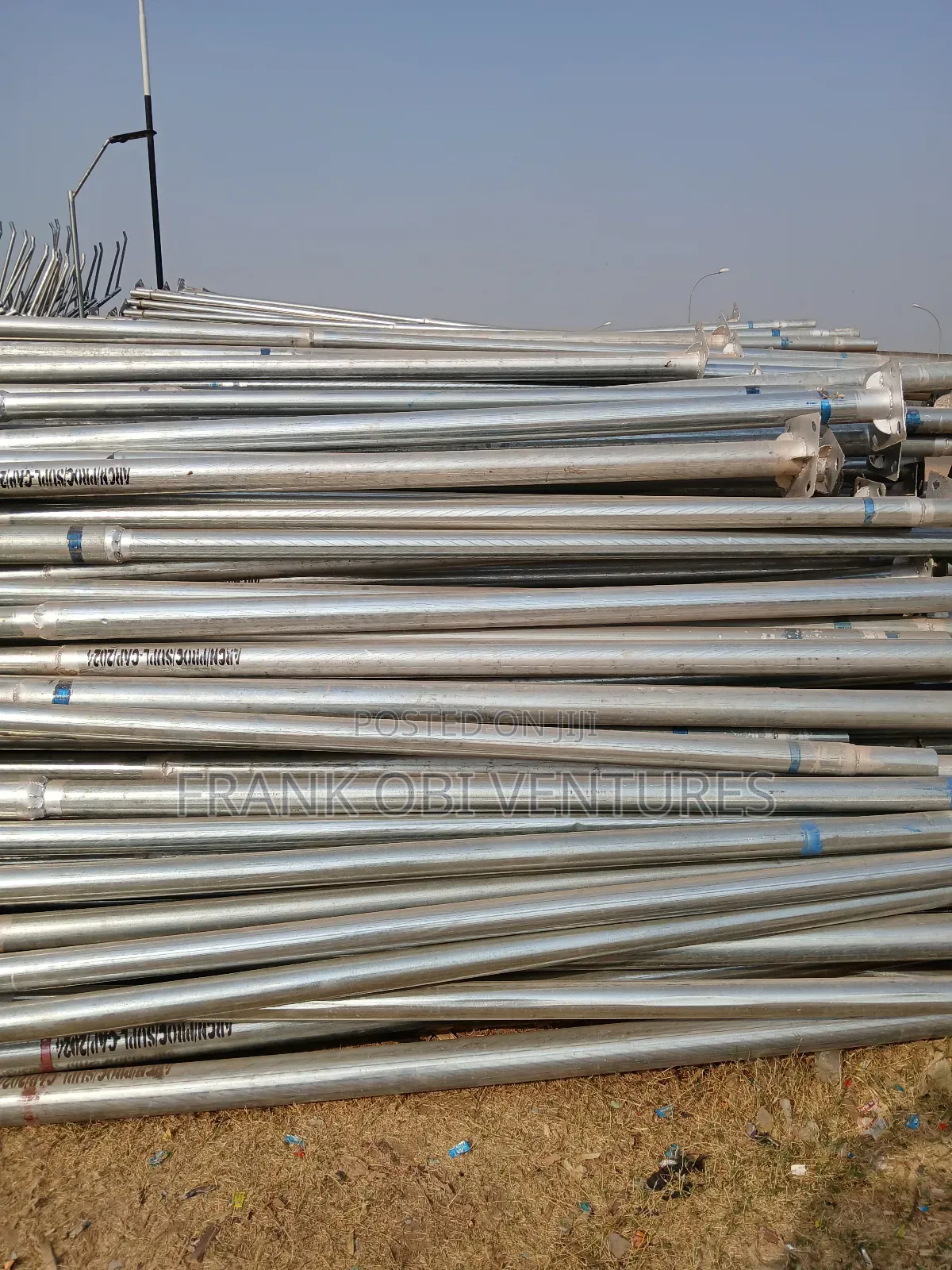 Galvanized Poles