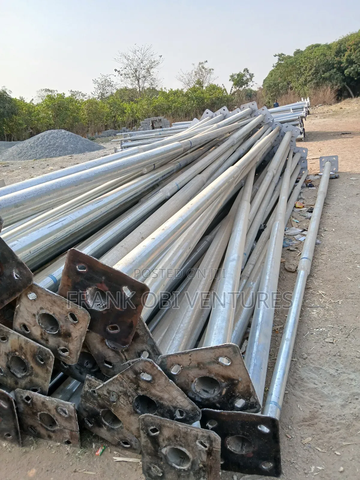 Galvanized Poles