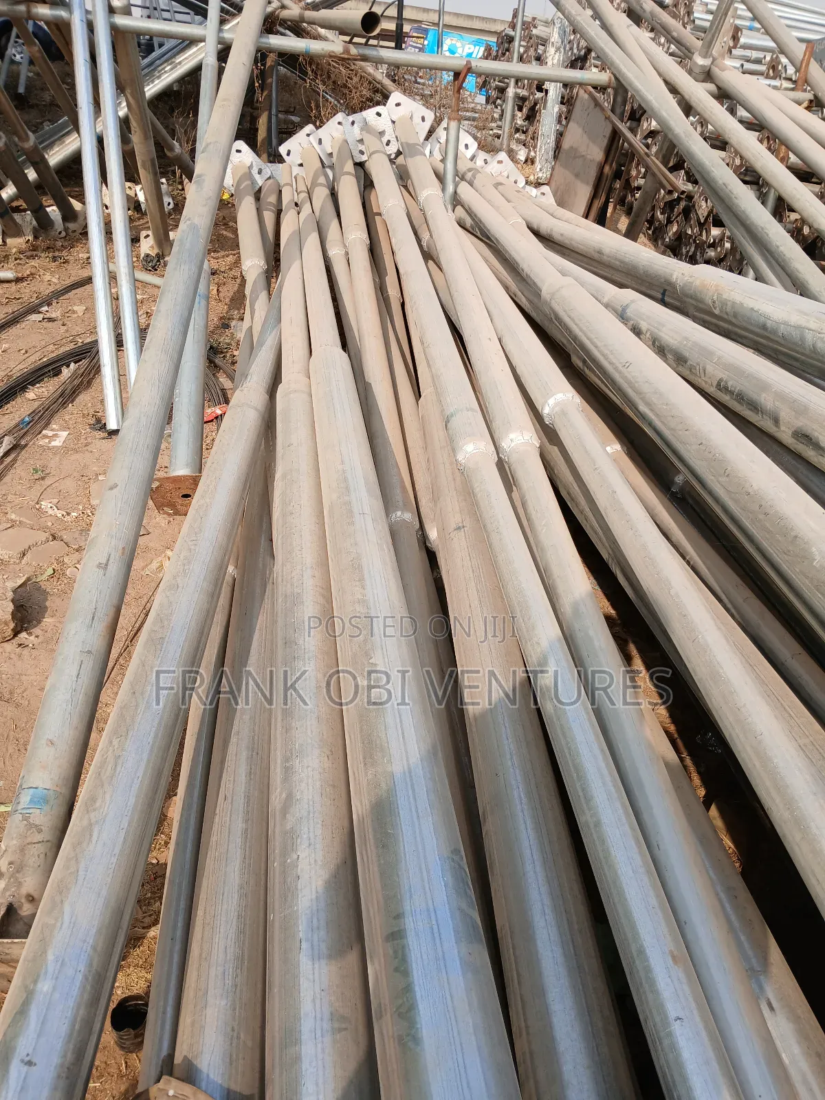 Galvanized Poles