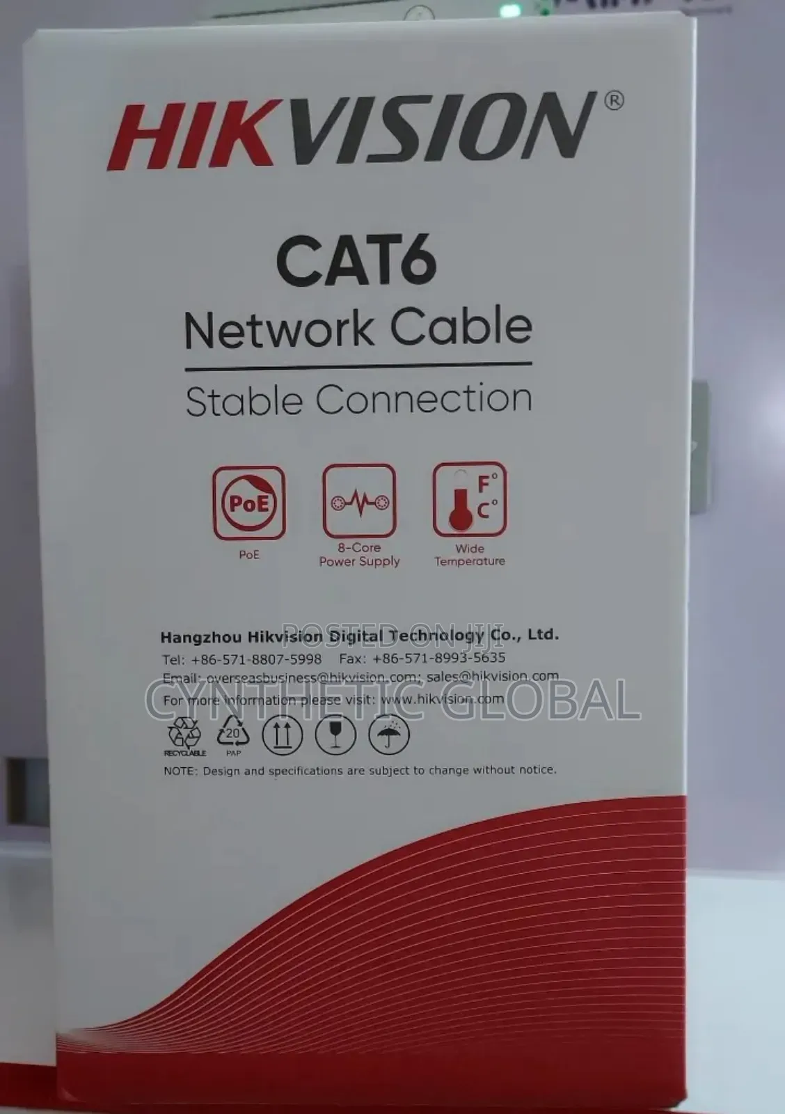 Hikvision Cat6 Utp Cable Ds-1lnguzco