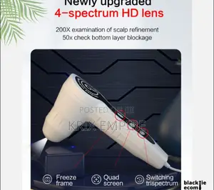 Hd Portable Skin Detector/Scalp Detector Magnifying Glass