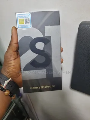 New Samsung Galaxy S21 Ultra 5G 256 GB Silver
