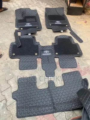 Quality Toyota Highlander Floormats (3rows)