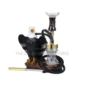 LED Light Eagle Shisha/ Hookah Pot