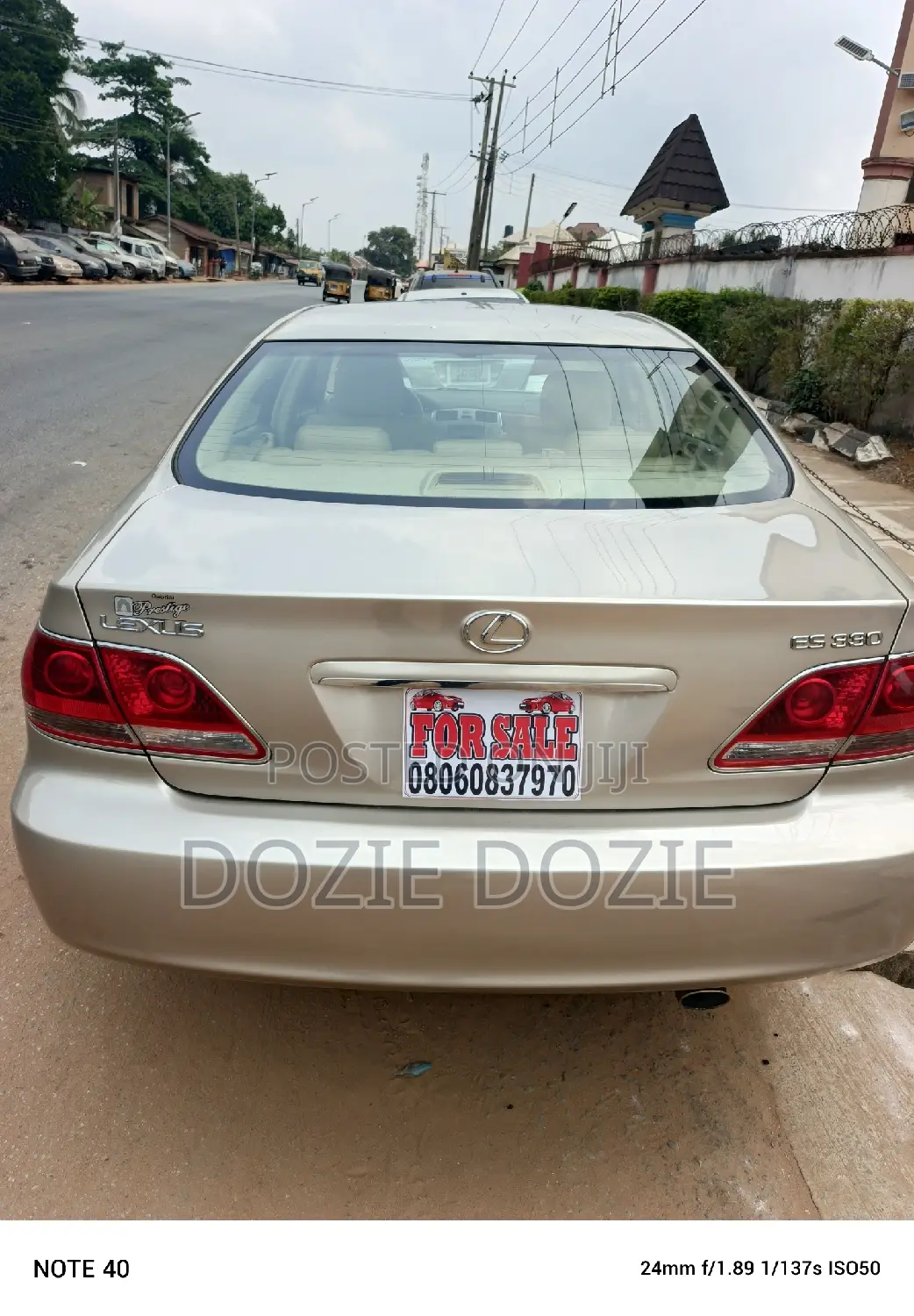 Lexus ES 2006 Gold