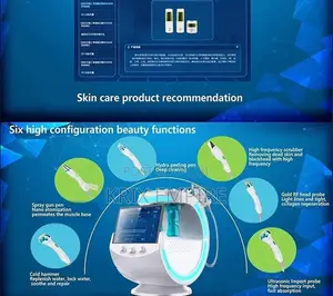 7 in 1 Smart Ice Blue Hydrafacial Machine
