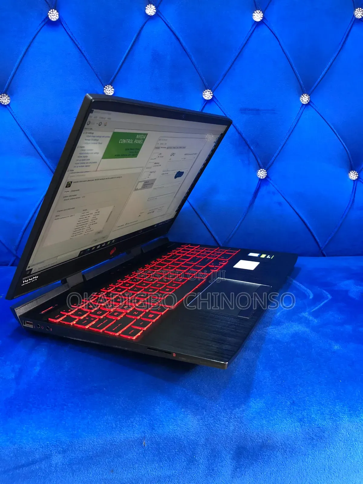 Laptop HP Omen 15-dh002nr 16GB Intel Core i7 SSD 512GB