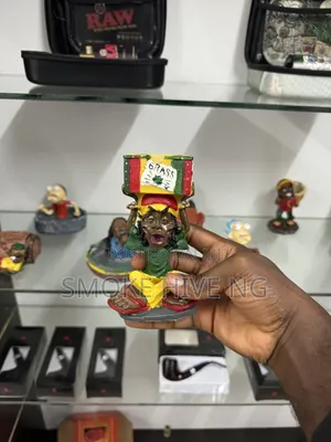 Ganja-man Carrying Box Sculptured Ashtray