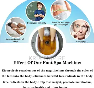 Foot Detox Machine.